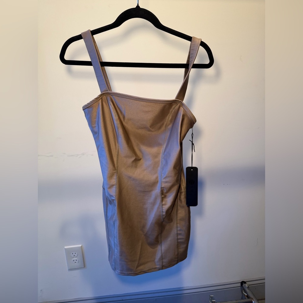 Noli Tan Mini Dress